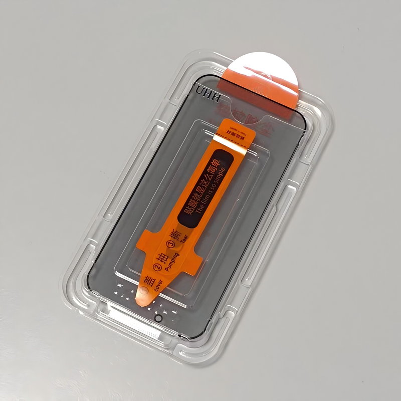 UHH Fitted plastic films known as skins for covering and providing a scratch proof barrier or protection for electronic devices, namely, mobile telephones, smart telephones, digital cameras, global positioning systems and personal digital assistants