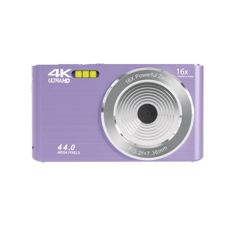 ceye Purple 4K Volg Pocket Digtial Camera
