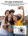 44MP FHD 1080P Digital Camera for Teens, Compact Point and Shoot Camera with 16X Zoom, Face Detect, Smile Capture, Anti Shake