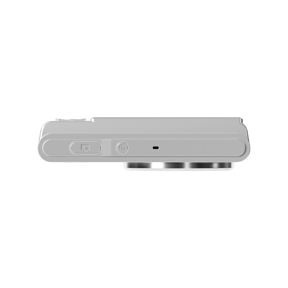 SMARTKLIK DC06 Silver digital camera - top [asset:dc06-silver-top]