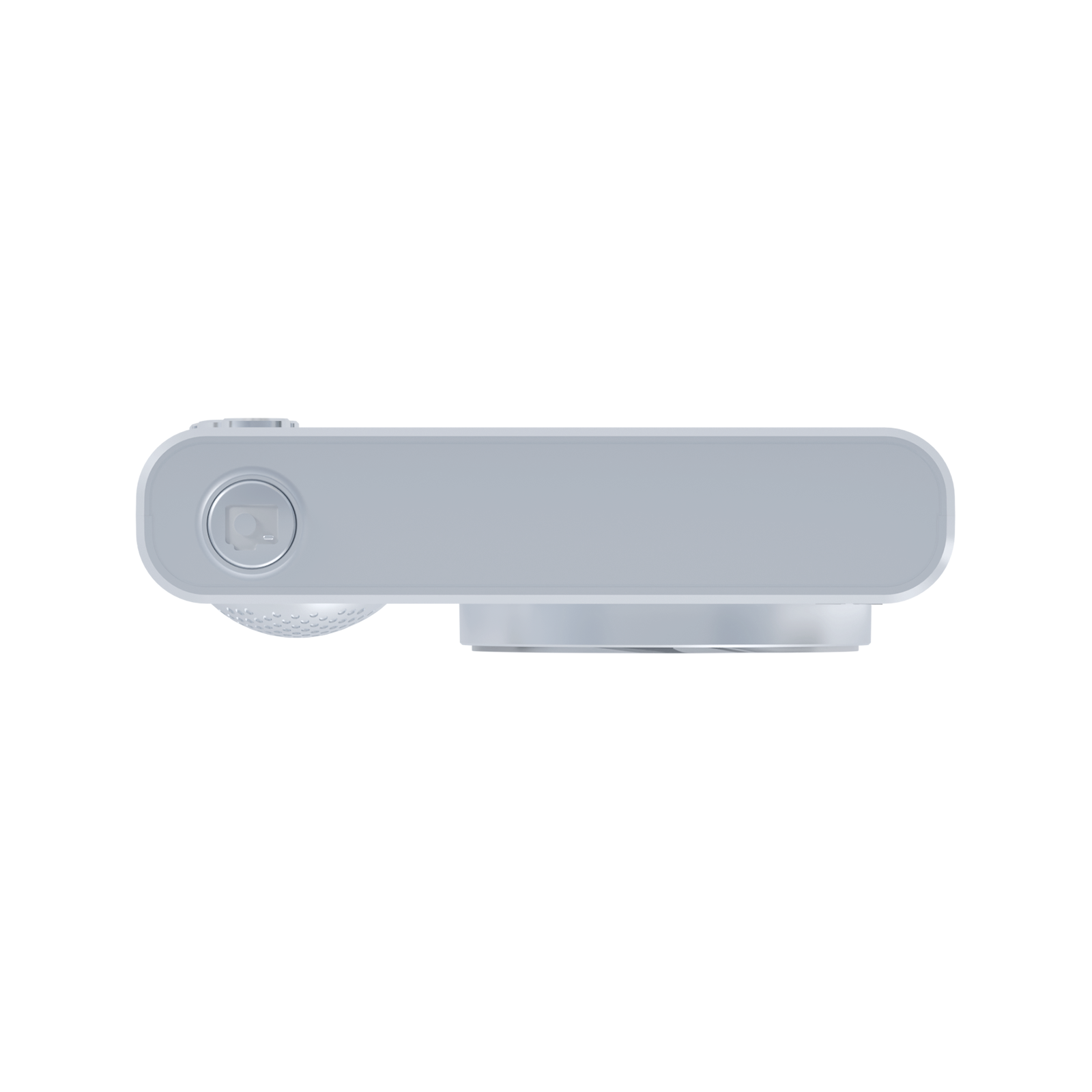 SMARTKLIK DC12 Silver digital camera - top [asset:dc12-silver-top]