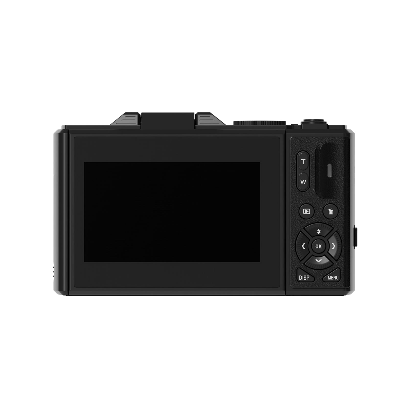 SMARTKLIK DC231 Black digital camera - back [asset:dc231-black-back]