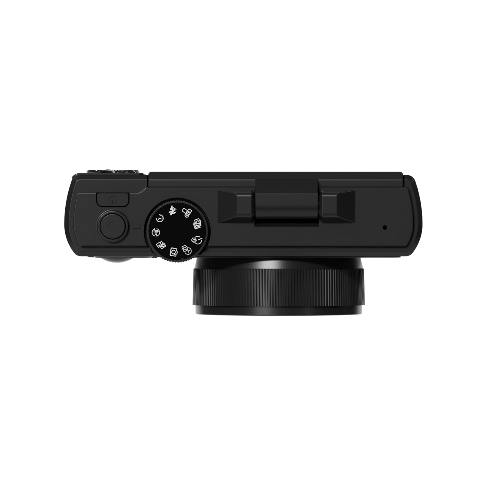 SMARTKLIK DC231 Black digital camera - top [asset:dc231-black-top]